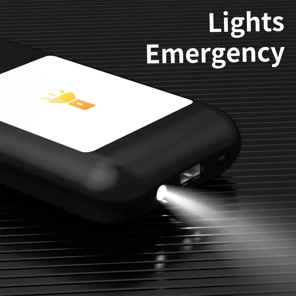 FLLTF A98 BOX Multiple Function in Ear Bluetooth Wireless Earphone Charging Case with 2.8" Touch Screen Power Bank Music Games